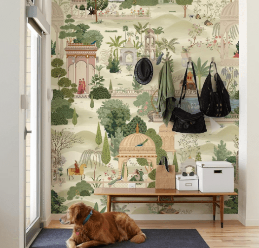 Peel-and-Stick Wallpaper Inspiration for&nbsp;Renters